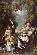 The Three Youngest Daughters of King George III John Singleton Copley